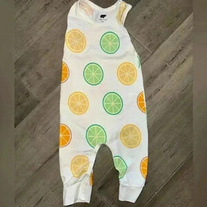 MONICA + ANDY Citrus racer back romper